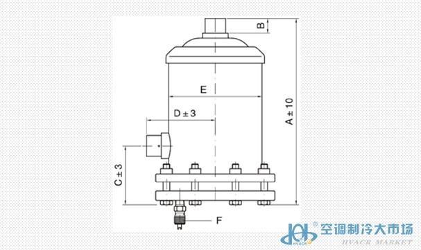 FDS-9625法斯克供液过滤桶 保障制冷设备稳定运行的核心配件